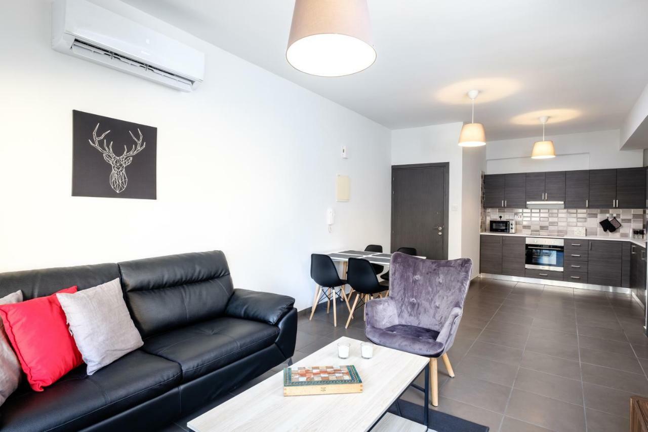 شقة لارنكا  في Book Me Now Central Flat المظهر الخارجي الصورة