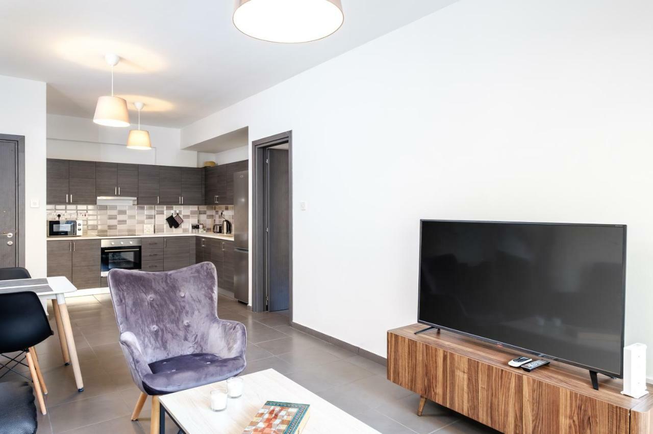 شقة لارنكا  في Book Me Now Central Flat المظهر الخارجي الصورة